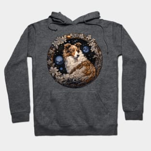 Shetland Sheepdog Illustration Hoodie